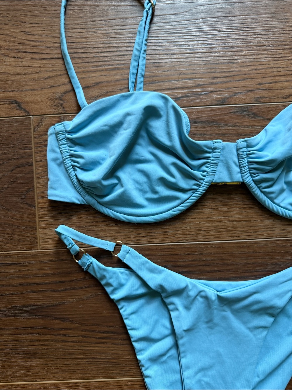 Slate Swim Bikini Set Baby Blue S/M - Picture 3 of 9